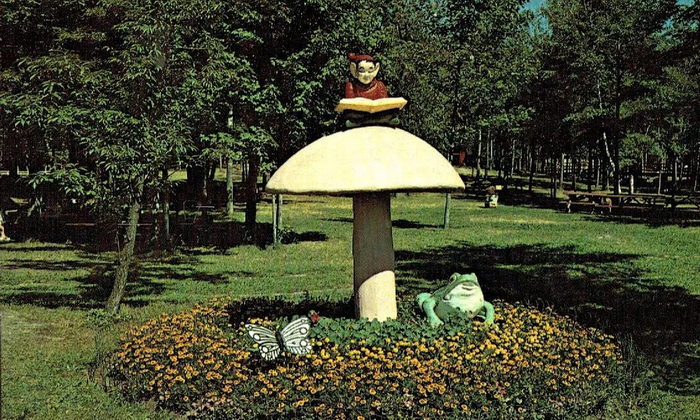 Deer Acres Storybook Amusement Park - Vintage Postcard (newer photo)